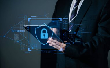 Ağ güvenlik sistemi. Tablet 'in kişisel bilgileri. Bilgi ve Siber Güvenlik Teknoloji Servisi. 