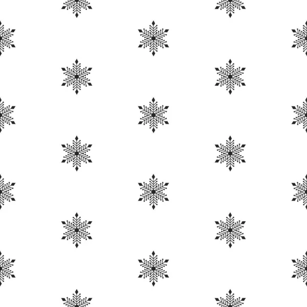 クリスマスの背景サンタクロース 雪だるま テンプレートのギフトでシームレスなパターンデザイン手描き漫画フラットイラスト — ストックベクタ