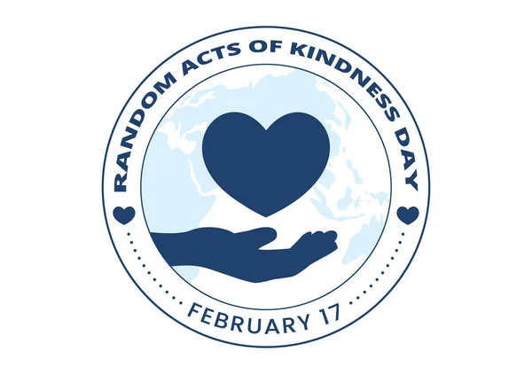 Τυχαίες Πράξεις Καλοσύνης Στις Φεβρουαρίου Διάφορες Μικρές Δράσεις Για Δώσει — Διανυσματικό Αρχείο