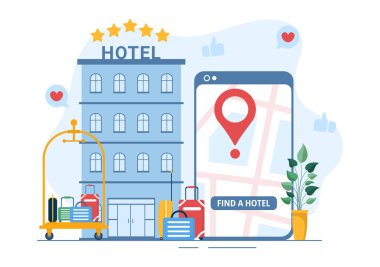 Derecelendirme Servisi ile Otel Gözden Geçirmesi, Değerlendirilmiş Müşteri, Ürün veya Düz El Çizim Şablonları Deneyimi Kullanıcı Memnuniyeti