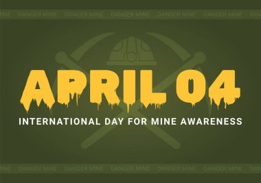 International Mine Awareness Day on April 04 Illustration with Do Not Step on Landmines for Web Banner in Flat Cartoon Hand Drawn Templates