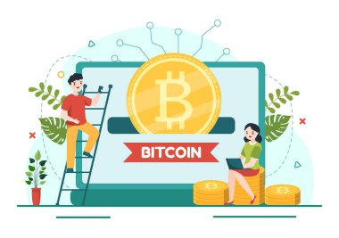 Engelleme Teknolojisi, Satın Alma veya Satma Teknolojisi Kripto Piyasa Takas Değeriyle Bitcoin Vektör İlülasyonu