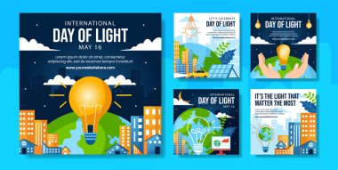 Light Social Media Post Düz El Çizimi Şablonlar Arkaplan ResimleriName