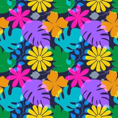 Çiçeksiz Desen Tasarım Çizim Şablonu Çiçek Açan Dallar ve Yaprak Çiçeği El Çizimi Çizimi Çizim Şablonu