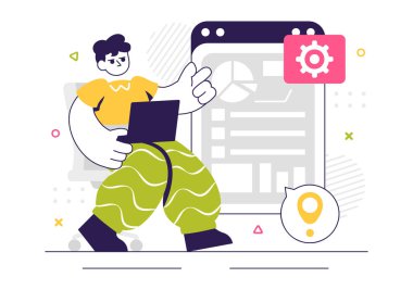 ERP Girişim Kaynak Planlama Sistemi Vektör İlülasyonu İş Bütünleşmesi, Üretim Geliştirme ve Şirket Geliştirme