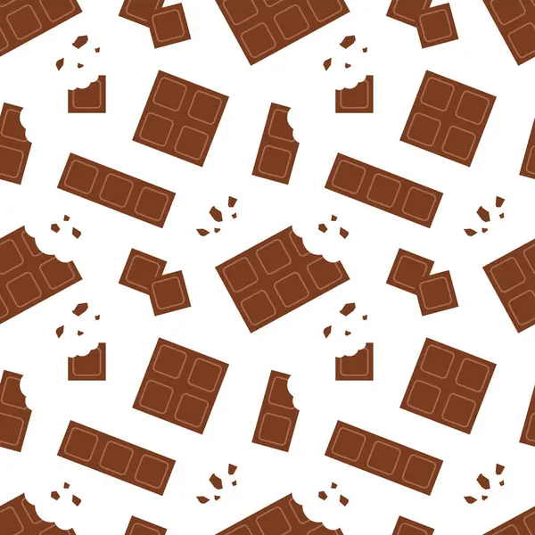 Düz Çizgi Film Biçiminde Erimiş Şekerler ve Pastalarla Çikolatalı Şekerlemesiz Şekillendirme