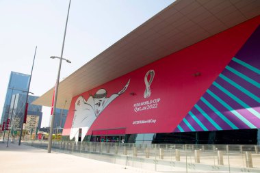 Doha, Katar - 7 Ekim 2022: Doha Sergi ve Kongre Merkezi