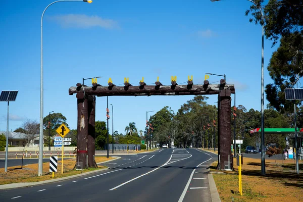 Manjimup Town Entrance Західна Австралія — стокове фото