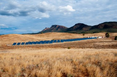 Solar Power Station in the Outback