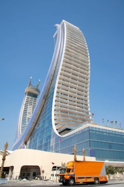 Lusail Marina Bölgesindeki Katara İkiz Kulesi