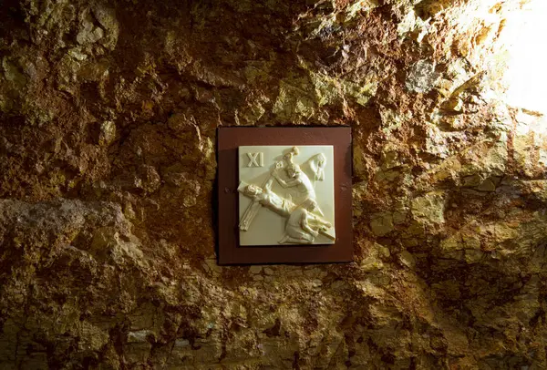 stock image Coober Pedy, Australia - May 4, 2022: St Peter and St Paul Catholic Underground Church