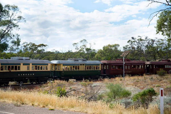 stock image Quorn, Australia - April 24, 2022: Pichi Richi heritage railway operating since 1878