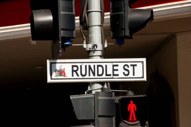 Rundle Caddesi Tabelası - Adelaide - Avustralya