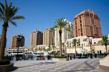 İnci Katar 'daki Marina.