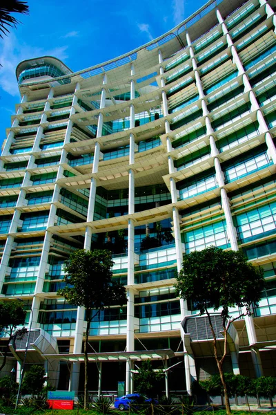 Edificios Oficinas Ciudad Singapur — Foto de Stock