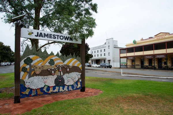 2022年4月26日 1871年に設立されたジェームズタウンの小さな町 — ストック写真