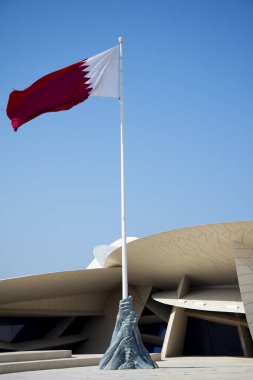 Doha şehrinde Katar Bayrak Direği