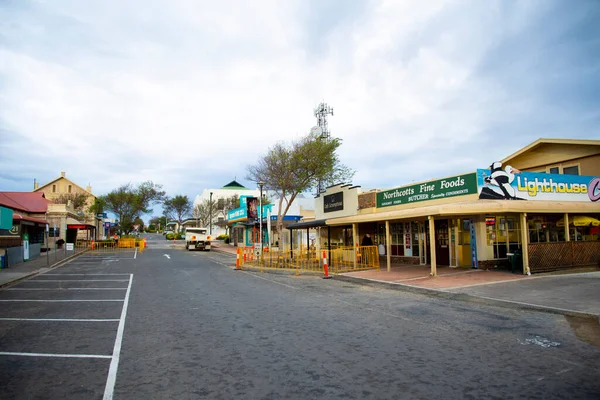 Kingscote Australia Abril 2022 Tiendas Locales Negocios Dauncey Street — Foto de Stock