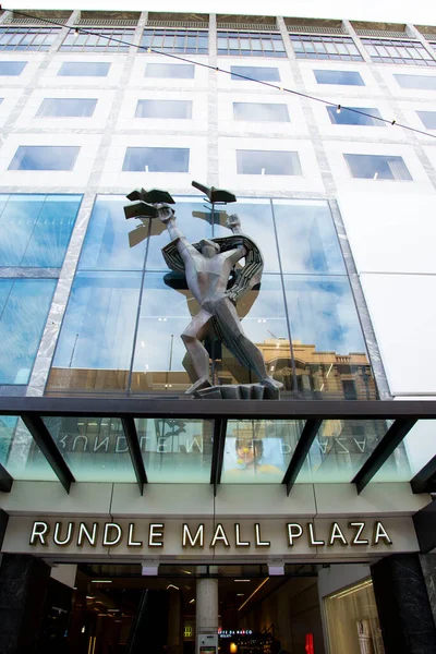 Adelaide Australië Mei 2022 Winkelcentrum Rundle Mall Plaza — Stockfoto