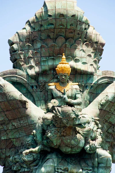 Garuda Mythisch Standbeeld Bali Indonesië — Stockfoto