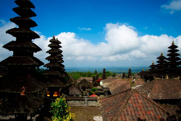 Chrám Besakihu Bali Indonésie — Stock fotografie