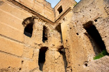 Hadrian Villa 'nın kalıntıları - İtalya