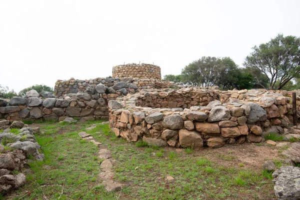 Sitio Arqueológico Nuraghe Prisgiona Cerdeña Italia —  Fotos de Stock