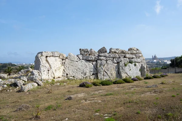 Tempels Van Ggantija Gozo Malta — Stockfoto