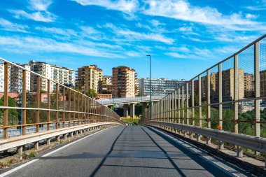 Napoli 'deki Otoyol Kavşağı - İtalya