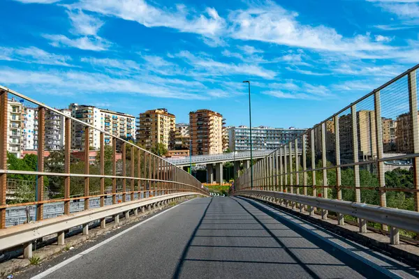 Napoli 'deki Otoyol Kavşağı - İtalya