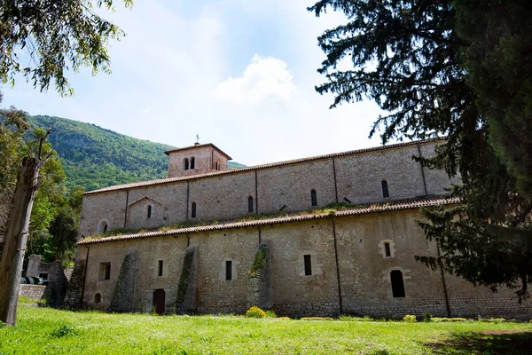 Abtei Von Valvisciolo Italien — Stockfoto