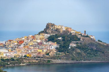 Castelsardo Kasabası - Sardunya - İtalya