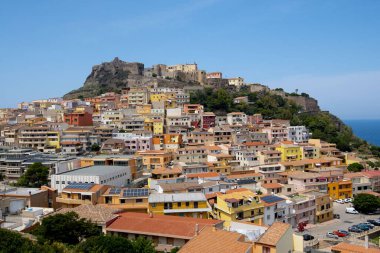 Castelsardo Kasabası - Sardunya - İtalya