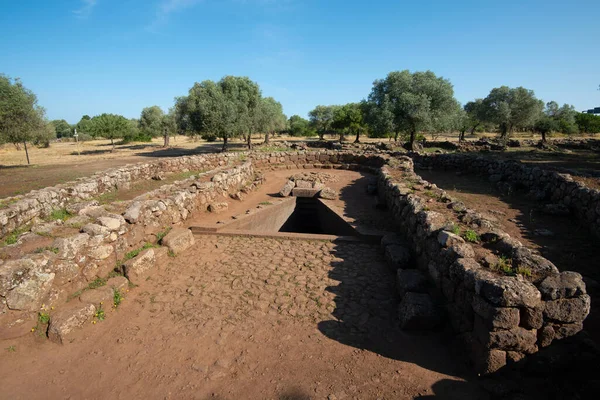 stock image Sacred Well of Santa Cristina - Sardinia - Italy