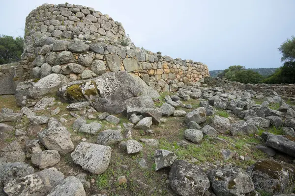 Archäologische Stätte Nuraghe Prisgiona Sardinien Italien — Stockfoto