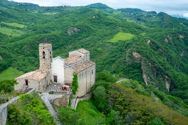 Kyrkan San Pietro Roccascalegna Italien — Stockfoto