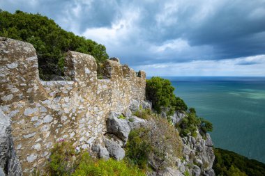 Cefalu Kalesi - Sicilya - İtalya