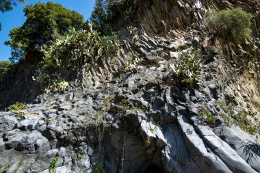Gole Alcantara Botanik ve Jeoloji Parkı - Sicilya