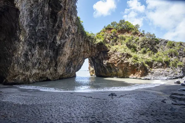 Saraceno Grotte Italien Stockbild