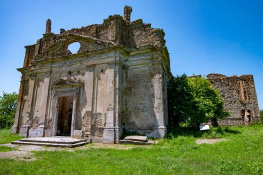 Antica Monterano 'nun kalıntıları - İtalya