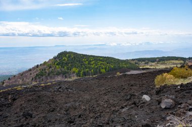 Etna Dağı Lav Tarlaları - İtalya