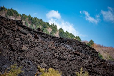 Etna Dağı Lav Tarlaları - İtalya