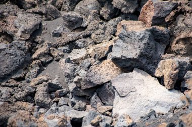 Etna Dağı Lav Tarlaları - İtalya