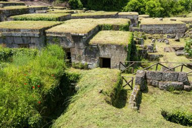 Crocifisso del Tufo 'dan Etrüsk Mezarlığı - Orvieto - İtalya