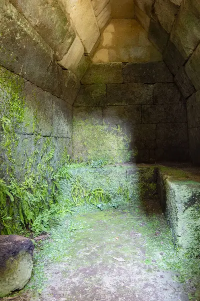 stock image Etruscan Necropolis of Crocifisso del Tufo - Orvieto - Italy