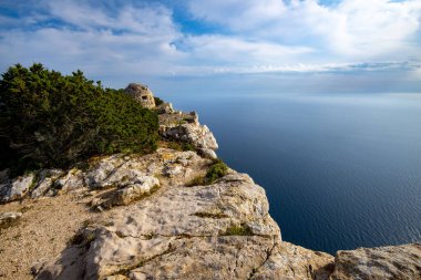 Torre Penya Trek Porto Conte Doğal Parkı - Sardinya - İtalya