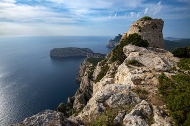 Torre Penya Trek Porto Conte Doğal Parkı - Sardinya - İtalya