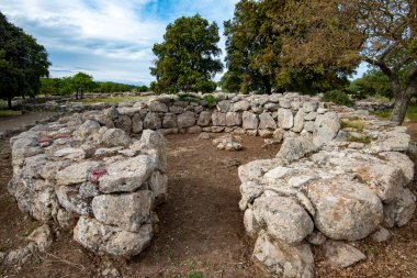 Santa Vittoria 'nın Nuragic Mabedi - Sardunya - İtalya