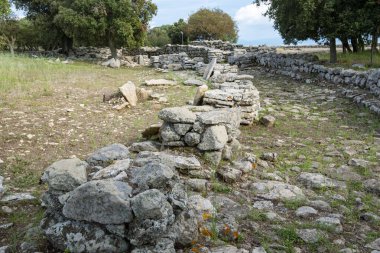 Santa Vittoria 'nın Nuragic Mabedi - Sardunya - İtalya