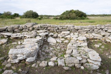 Santa Vittoria 'nın Nuragic Mabedi - Sardunya - İtalya